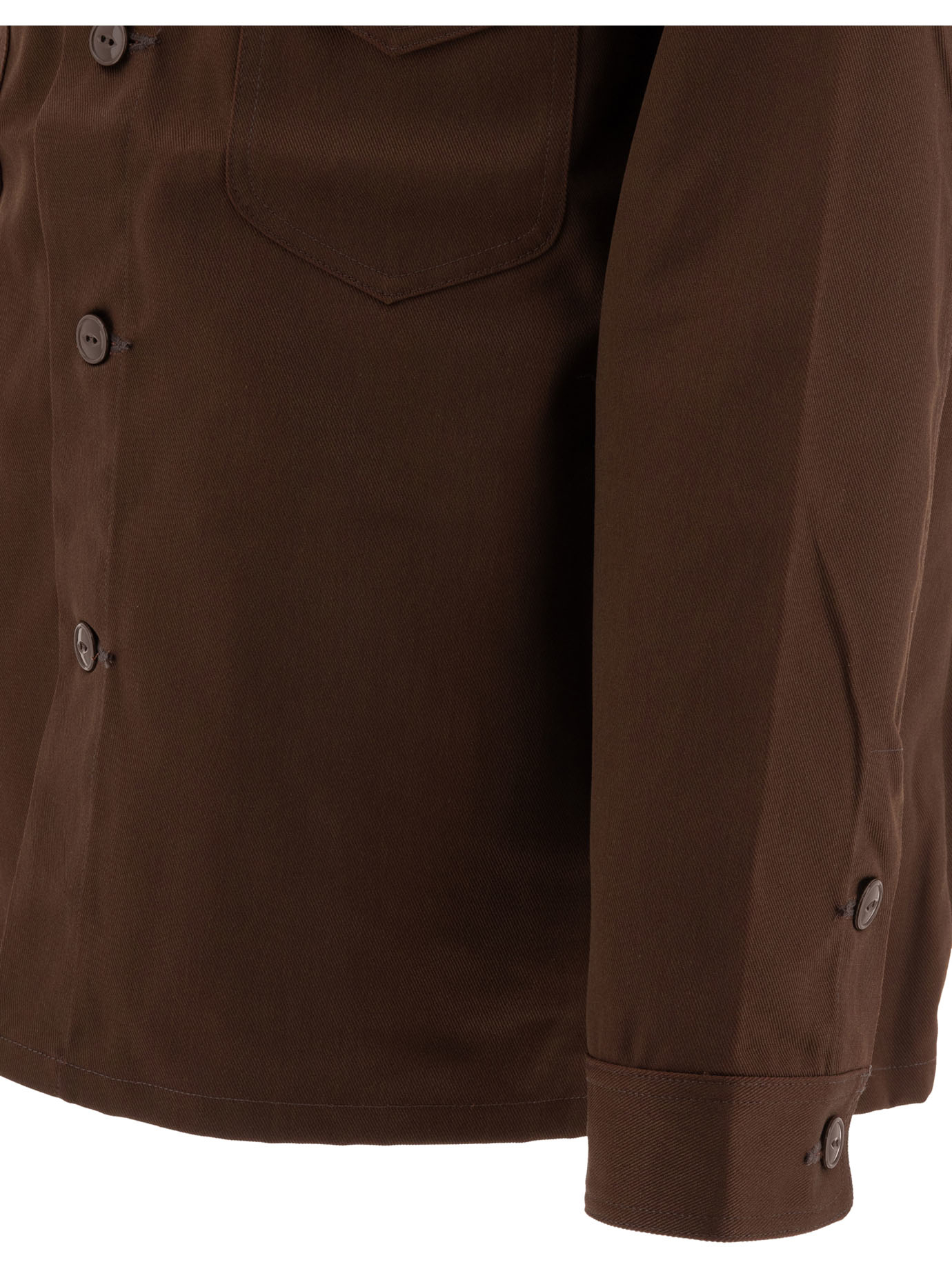 SOUTH2 WEST8 Brown Smokey overshirt